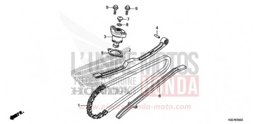 CAM CHAIN/TENSIONER SH150ADE de 2014